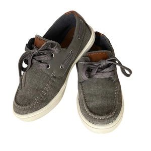 Sonoma Gray Boat Shoes / Loafers Toddler Boys Size 12